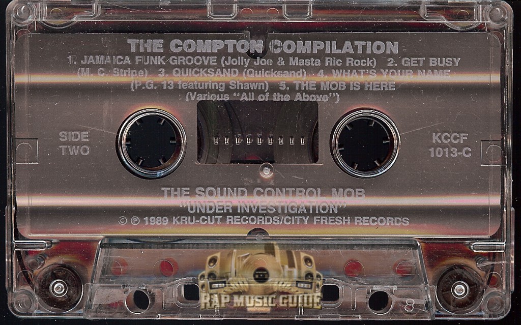 超希少 THE COMPTON COMPILATION Various 1LPragsrecords - fomipymes